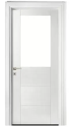 درب HDF ترک مادرید نیم ویترین کد 1147