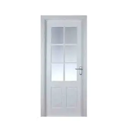 درب تمام چوب داخلی منزل شیشه خور کد 3153