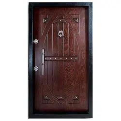 درب چوبی ضد سرقت لوکس کد 2409