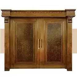 درب چوبی لوکس لابی کد 2664