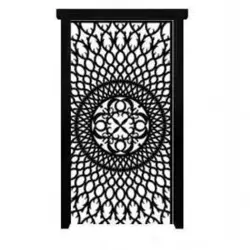 درب حیاط فلزی مدل 2811