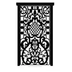 درب حیاطی آهنی مدل 3041