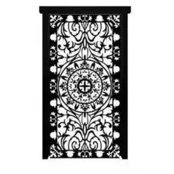 درب حیاط آهنی لیزری مدل 2794