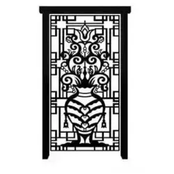 درب حیاط آهنی مدل 2789