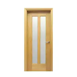 درب داخلی تمام چوب و شیشه خور کد 3203