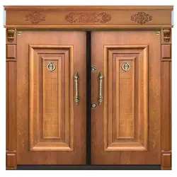 درب ضد سرقت دو لنگه روکش راش مدل ونوس کد 2361