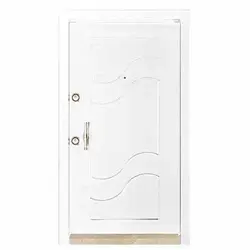 درب ضد سرقت سفید CNC رنگ پلی اورتان کد 2375