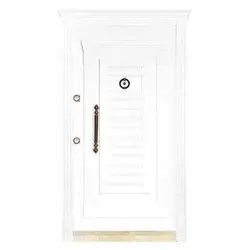 درب ضد سرقت کرکره ای سفید کد 2376