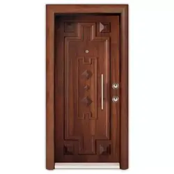 درب ضدسرقت ایرانی روکش چوب کد 2434