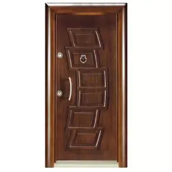 درب ضدسرقت لوکس روکش چوب کد 2444