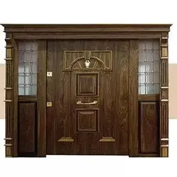 درب لابی چوبی کد 2663