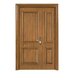 درب لابی چوبی یک و نیم لنگه کد 2605