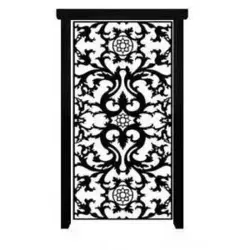 درب ورودی فلزی لوکس کد 3088