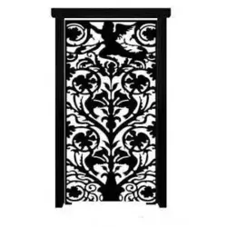 درب ویلا فلزی کد 2834