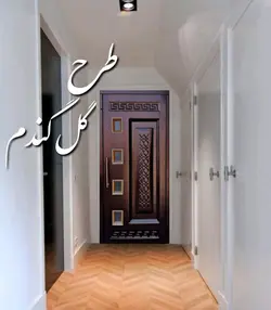 درب آسانسور مدل گل گندم