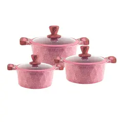 سرویس قابلمه ۶تکه لکسیکال مدل LG-340601 - فروشگاه اینترنتی دیجی لایف