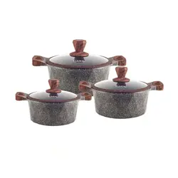 سرویس قابلمه ۶تکه لکسیکال مدل LG-340601 - فروشگاه اینترنتی دیجی لایف