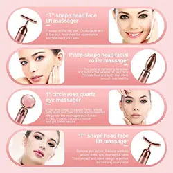 ماساژور و قلم ویبراتور ۴ سر ۴ کاره Lnergy beauty bar