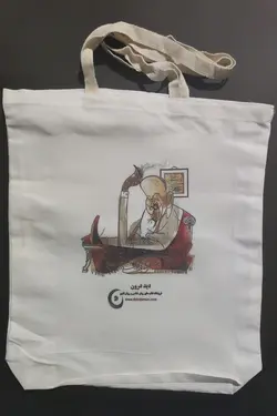 ساک پارچه ای با طرح کارتونی از فروید