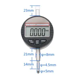 اندیکاتور (ساعت) دیجیتال 0/00۱ باکورس 12.7میلی متر - digiazma