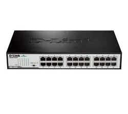 سوییچ 24 پورت گیگابیتی، غیر مدیریتی و دسکتاپ دی-لینک مدل DGS-1024D