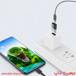 مبدل USB تبدیل TYPE-C به USB 2.0 فلزی Adapter Convertor