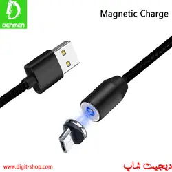 کابل شارژ میکرو USB مغناطیسی دنمن فست