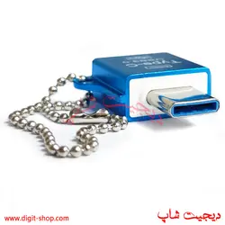 مبدل OTG تبدیل 3.0 USB به TYPE-C فست فلزی زنجیر دار