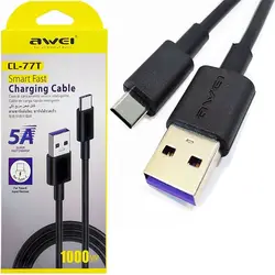 کابل شارژ تایپ C اوی 5 آمپر فست CL-77T