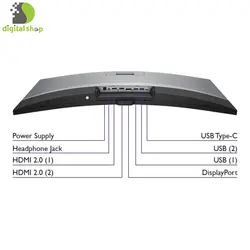 مانیتور خمیده مخصوص بازی بنکیو مدل EX3203R سایز 32 اینچ