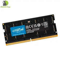 رم لپ تاپ DDR5 تک کاناله 4800 مگاهرتز CL40 کروشیال مدل CT32G48C40S5 ظرفیت 32 گیگابایت