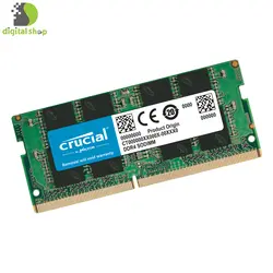 رم لپ تاپ DDR4 تک کاناله 3200 مگاهرتز CL22 کروشیال مدل CT16G4SFRA32A ظرفیت 16 گیگابایت