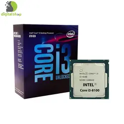 پردازنده مرکزی اینتل مدل Core i3-8100