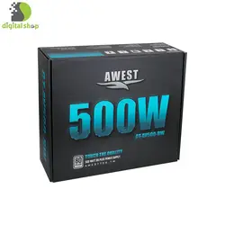 منبع تغذیه کامپیوتر اوست 500 وات مدل AV500-BW