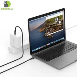 کابل شارژ، دیتا و انتقال تصویر USB-C لنشن مدل CCN طول 0.5 متر