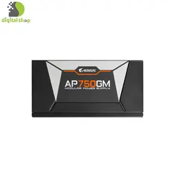 منبع تغذیه کامپیوتر گیگابایت مدل AORUS P750W 80+ GOLD Modular