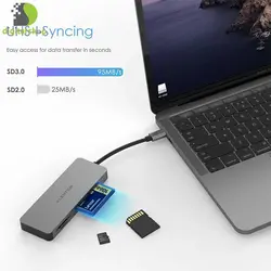 کارت خوان USB-C لنشن مدل C12