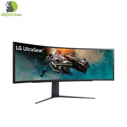 مانیتور خمیده گیمینگ ال جی مدل 49GR85DC-B سایز 49 اینچ
