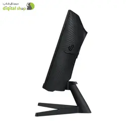 مانیتور خمیده مخصوص بازی سامسونگ مدل LC27G55TQ-W سایز 27 اینچ