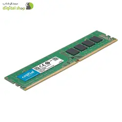 رم دسکتاپ DDR4 تک کاناله 2666 مگاهرتز کروشیال CL19 مدل CT8G4DFRA266 ظرفیت 8 گیگابایت