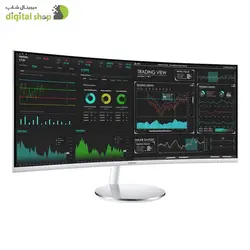مانیتور خمیده سامسونگ مدل LC34J791WT-M سایز 34 اینچ