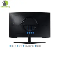 مانیتور خمیده گیمینگ سامسونگ مدل LS32BG650EMXUE