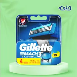 تیغ یدک ژیلت مدل Mach 3 Turbo