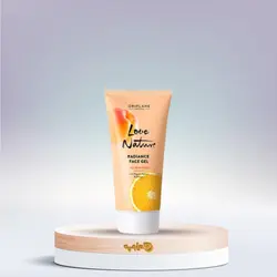 ژل صورت ویتامین سی زردآلو و پرتقال لاونیچر اوریفلیم LOVE NATURE Radiance Face Gel