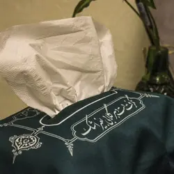 کاور دستمال کاغذی گلاب اشک