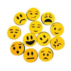 استیکر شکلک های نمدی