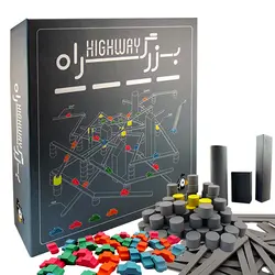 بازی سه بعدی ساخت بزرگراه houger game