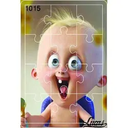 پازل چوبی 12 تکه طرح نوزاد کد 1015