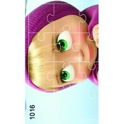 پازل چوبی 12 تکه طرح دختر بچه کد 1016