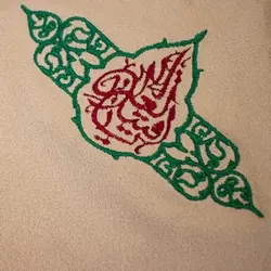دستمال اشک پارچه‌ میکروفایور - گلدوزی شده